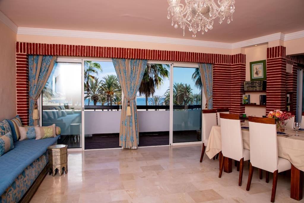 Spacious Beachview Condo Marina - Families Only Agadir Luaran gambar