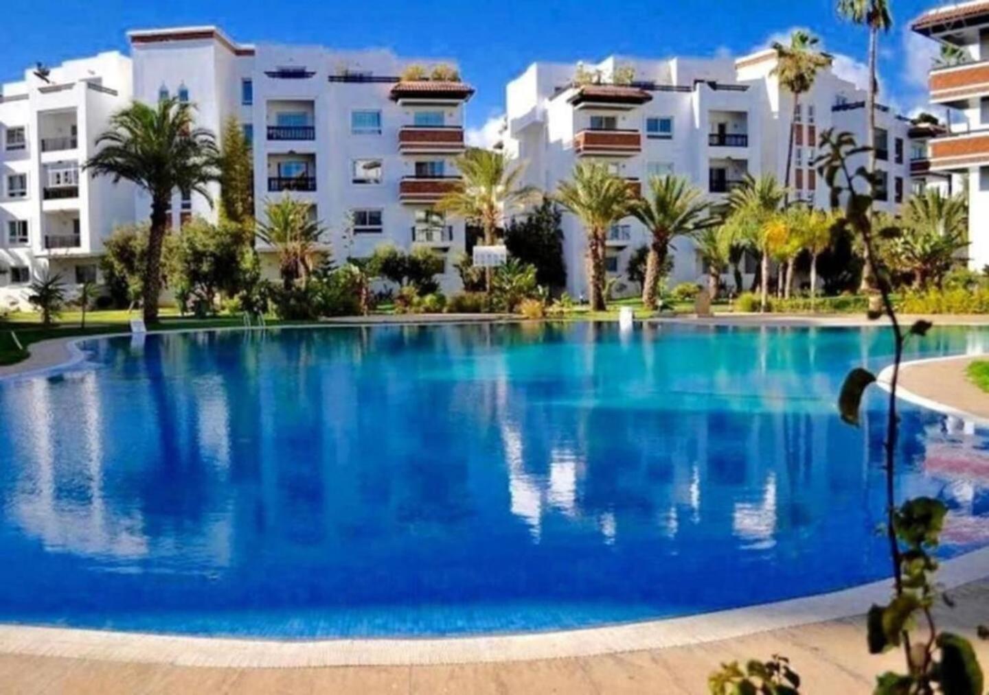 Spacious Beachview Condo Marina - Families Only Agadir Luaran gambar